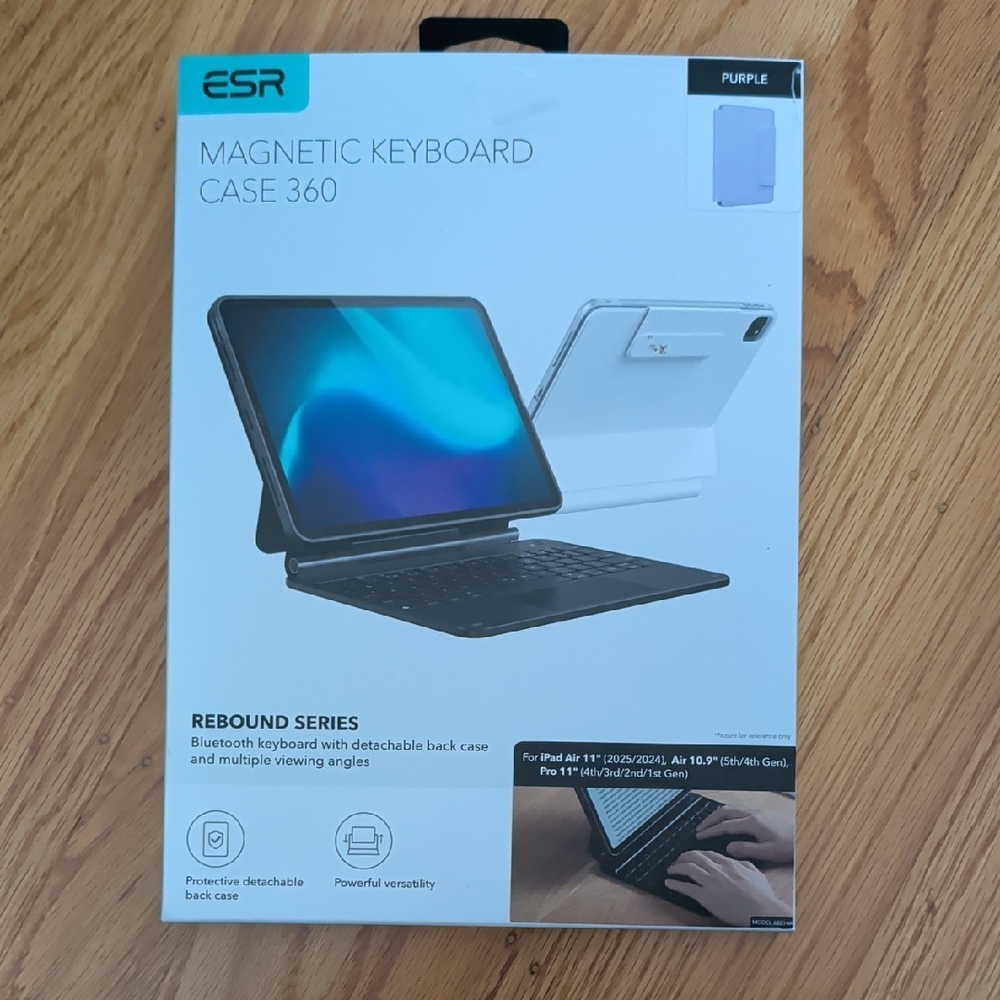 Magnetic Keyboard Case 360 - Black (brand New)